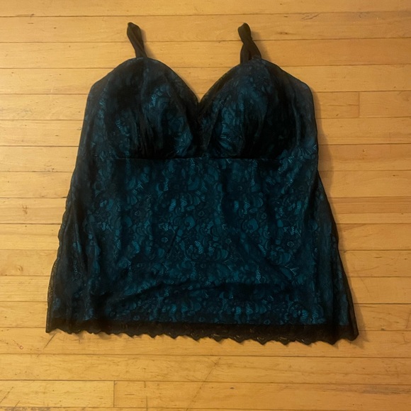 Penningtons Lace Top 1X - Picture 1 of 3